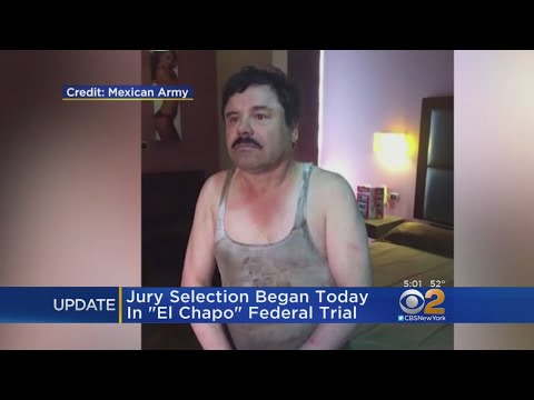 'El Chapo' Brought To Court In New York