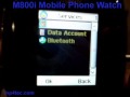 M800i Mobile Phone Watch Mp3 Mp4 Player