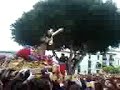 El vuelco del Señor de las Torres de Alora El vuelco del Señor de las Torres de Alora