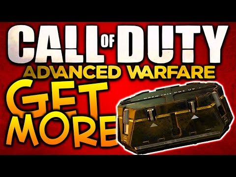 how to get more supply drops in aw