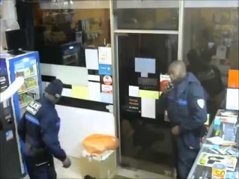 Braquage digne d'un film comique