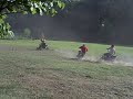 Pit bike crash Pit bike crash