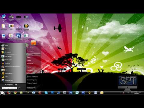 Custom folder backgrounds in Windows 7
