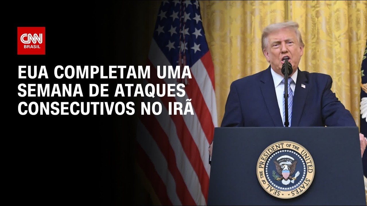 EUA completam uma semana de ataques consecutivos contra o Irã; Teerã retoma ofensiva | AGORA CNN