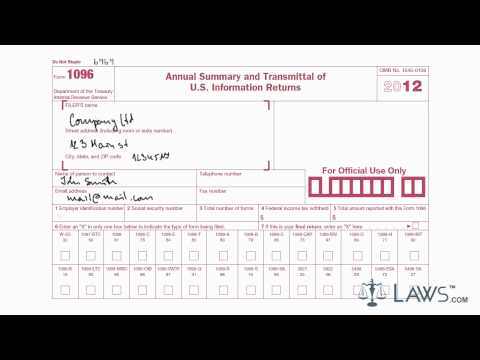 Ct Form 1096 For 2011