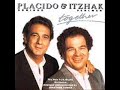 itzhak perlman and placido domingo performing together with the piece 