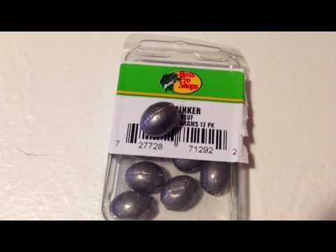 how to attach egg sinker to line