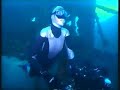 Sacha Dench freediving the wreck of the Coolooli Sacha Dench freediving the wreck of the Coolooli