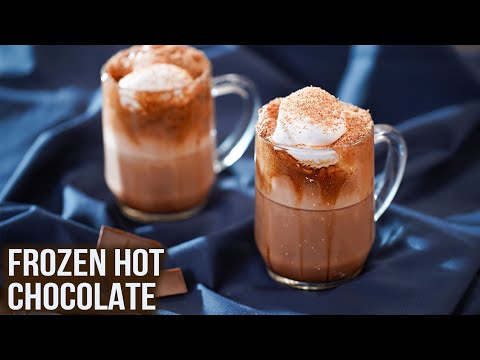 Frozen Hot Chocolate | How To Make Hot Chocolate | Easy Chocolate Recipe | Summer Special | Varun