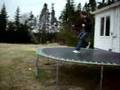 Open Your Eyes - Guano Apes Cool stunts On the Trampoline