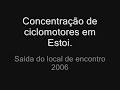 Concentração de ciclomotores em Estoi