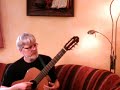 Jesus Christus starb für mich - Classical Guitar Solo - Chorlied Lobpreis Worship