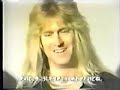 interviews and a short clip of can you hear it? (wish japanese tv would have played the whole song!). classic stuff from vr. long live carl albert!!