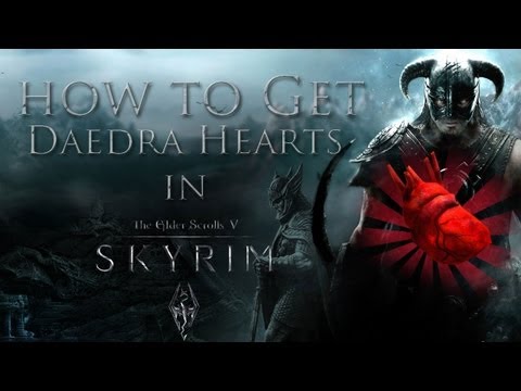 how to find daedra hearts in skyrim