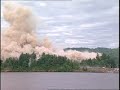 Trojan Nuclear Cooling Tower Implosion