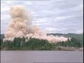 Trojan Nuclear Cooling Tower Implosion