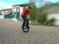 Monocycle trial