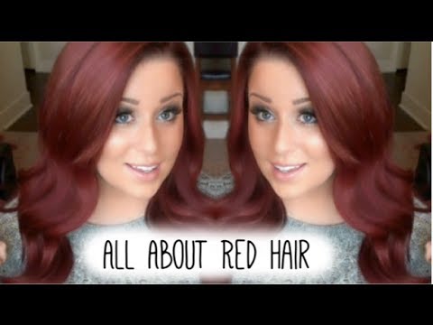 how to dye red hair blonde