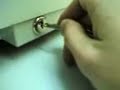 Homemade key unlocks Diebold voting machine