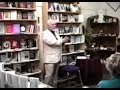 robert anton wilson, introduced by joseph matheny. raw explains the holy blood, holy grail scenario, aka the davinci code story at a bookshop in santa cruz california, in 1990.