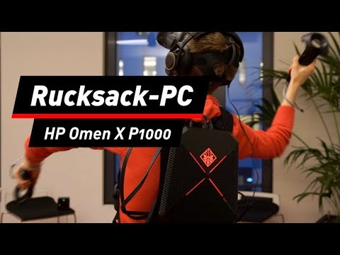 HP Omen X P1000: Rucksack-PC für mobile VR