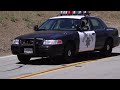 High Speed Chase - Mulholland Highway 'The Snake' Canyon CHP Police & Motorcycles