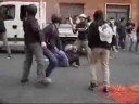 Scontri in piazza Navona tra studenti