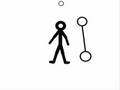 Stick man Vs Weights