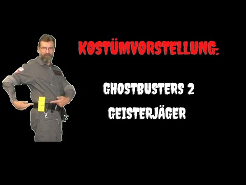 Kostümvorstellung: Geisterjäger aus Ghostbusters 2