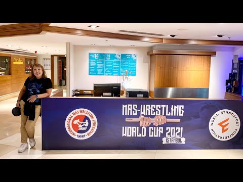 Follow Lena Tomskaya to Istanbul for the Mas-Wrestling World Cup 2nd stage. Part 1