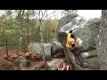 Bouldering - Marginal 7b - L.Gaidioz & J.Meyer - Bleau Bouldering - Marginal 7b - L.Gaidioz & J.Meyer - Bleau