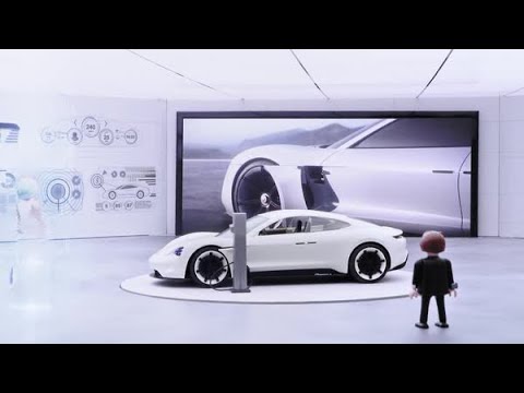 Porsche Mission E hace su aparición en Playmobil: La película