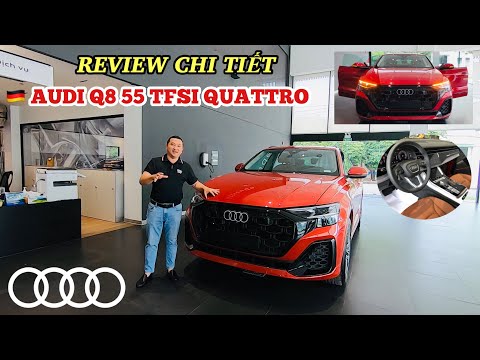 REVIEW AUDI Q8 55 TFSI QUATTRO 2025 - Đỏ Chilli/ nội thất Nâu || 4.200 Tr - 0902105599