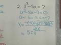 Math Help Quadratics: The Quadratic Formula
