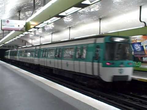 On & off the Paris Metro March 2024