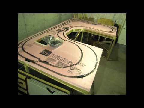 how to fasten ho track