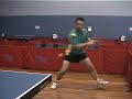 Backhand Chop - Table Tennis Backhand Chop - Table Tennis