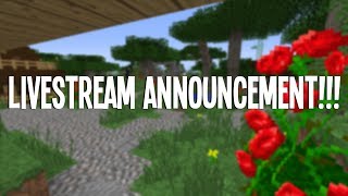 Live Stream Announcement!!! - The Nation&Mini-Games!