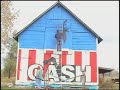 Johnny Cash Barn Painting