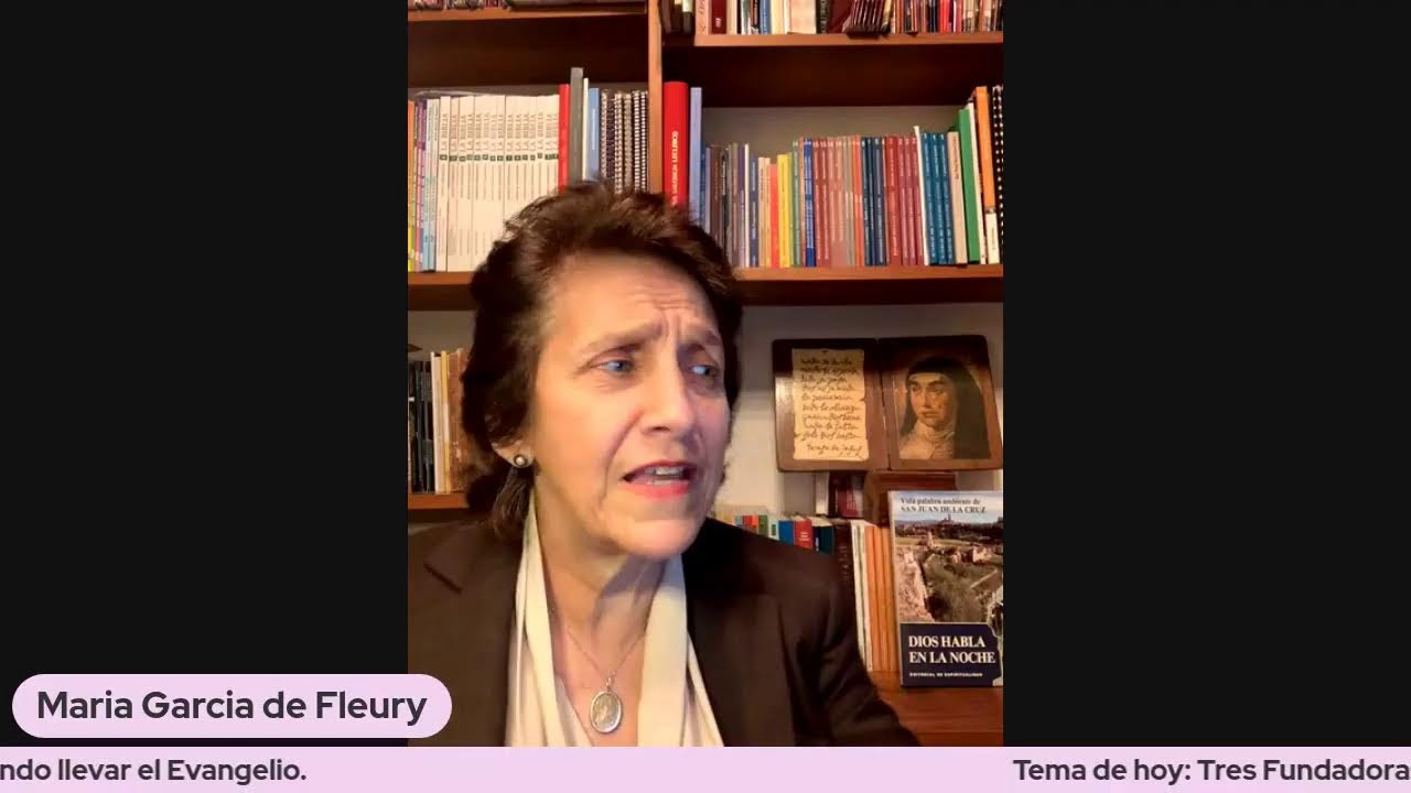 Tres Fundadoras Carmelitas buscando llevar el Evangelio en Inteligencia para la Paz.