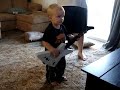 Lennon Seagraves Practicing Rock Band Part 1