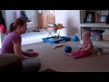 KELLY PLAYING BALL WITH EMERY 2 - YouTube