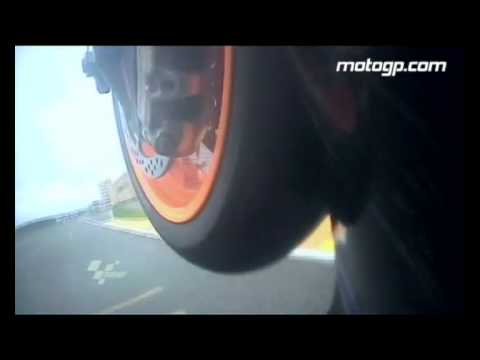 MotoGP action from Valencia