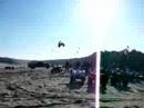 EnglishRacing Random dude takes big jump Sand Lake crashs