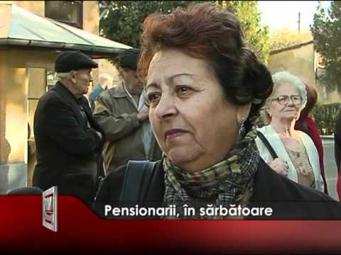 Pensionarii, în sărbătoare