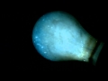Foto flits gefilmd met 1052 fps