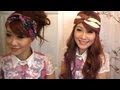 How To Twist Scarf Into Head Band PLUS Head Band DIY (Level:Easy)