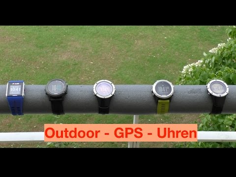 Vergleich Outdoor GPS Uhren