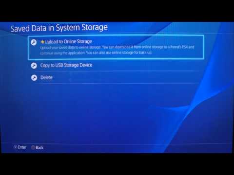 how to backup ps4