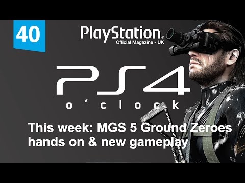 PS4 o'clock - new MGS 5 Ground Zeroes gameplay & details